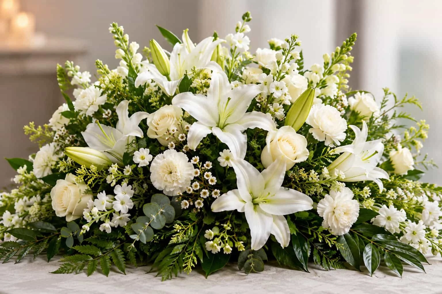 Sympathy flower arrangements